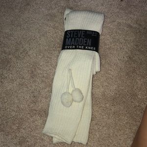 NEW Steve Madden over the knee socks